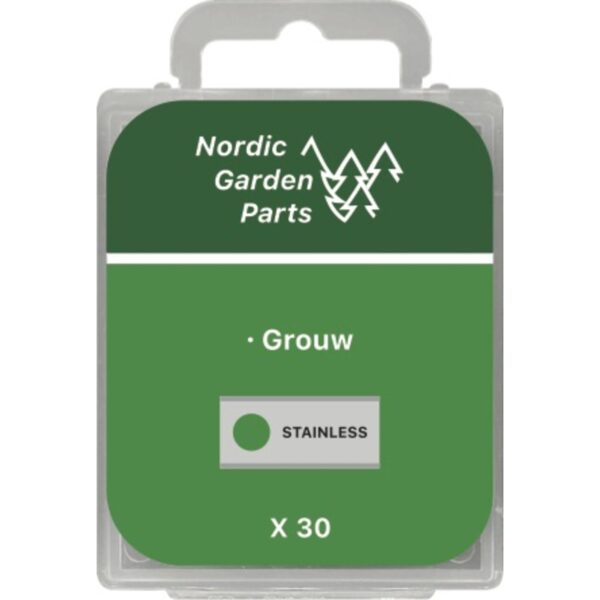 Nordic Garden Parts Knive til Grouw robotplæneklipper 0,9 mm. 30 stk.