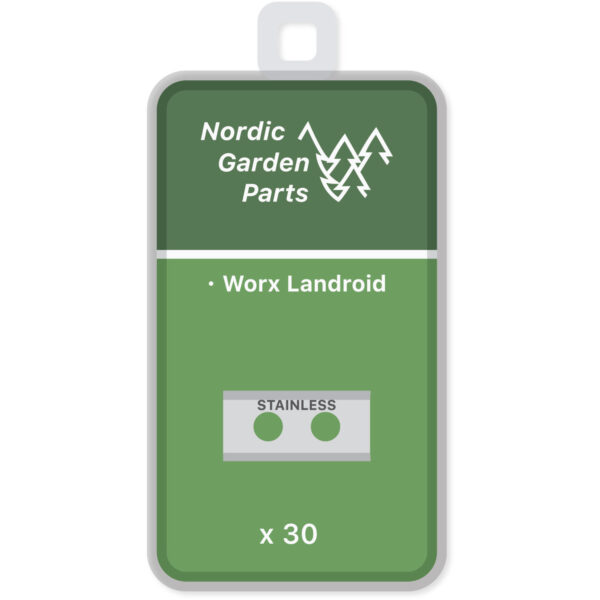 Nordic Garden Parts Knive til Worx Landroid robotplæneklippere 30 stk.